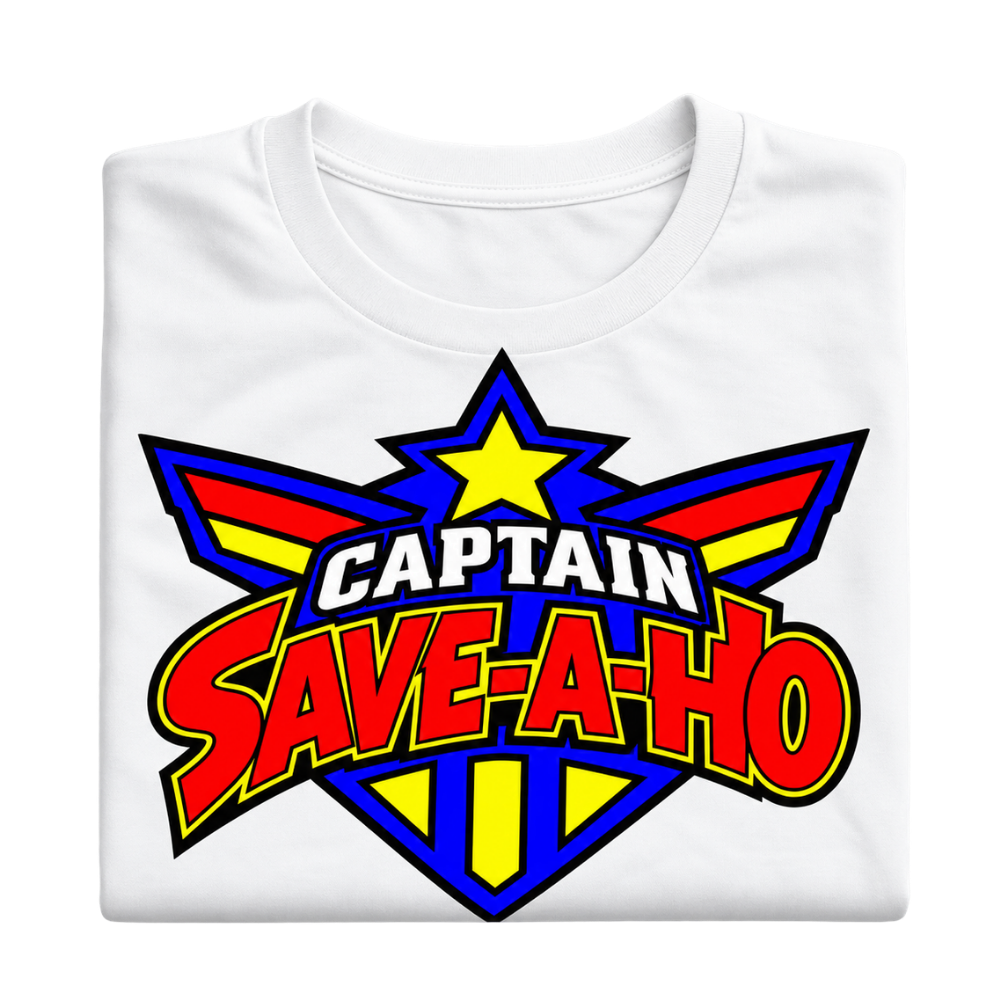 Captain Save-A-Ho Graphic T-Shirt