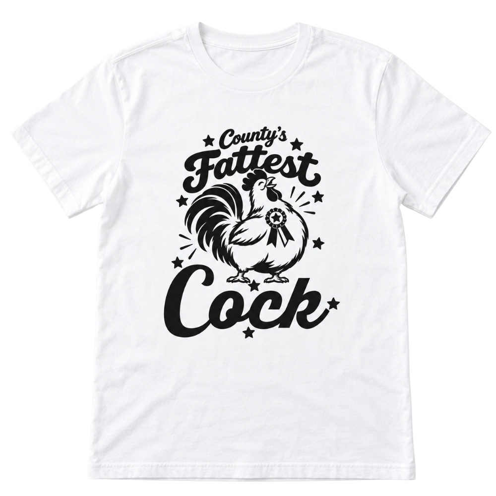 County's Fattest Cock Graphic T-Shirt
