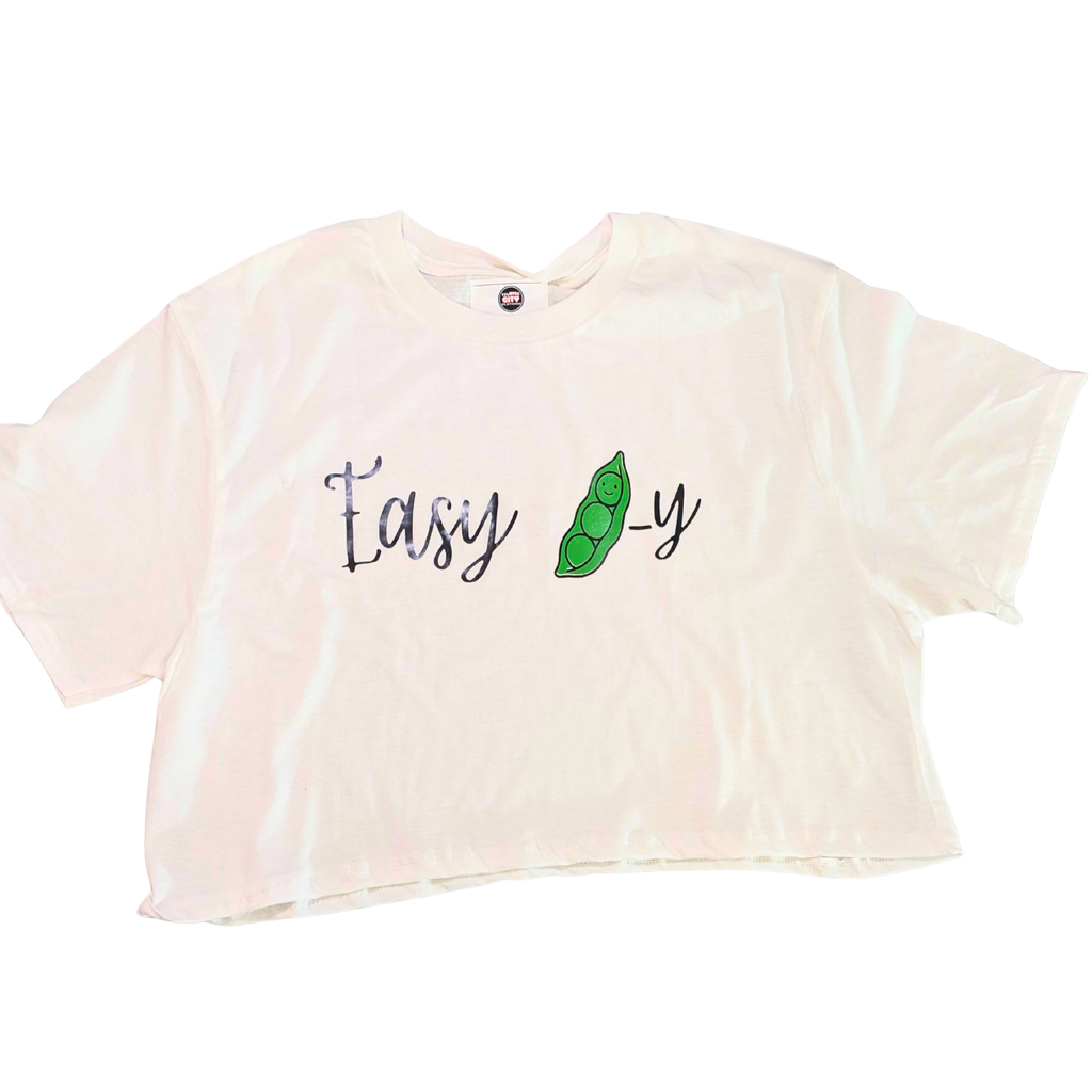 Easy Peasy Graphic Crop-Top