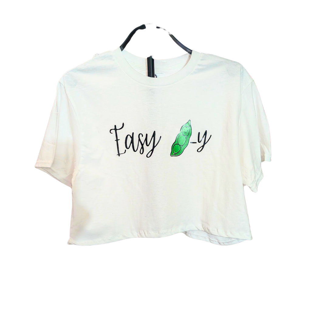 Easy Peasy Graphic Crop-Top