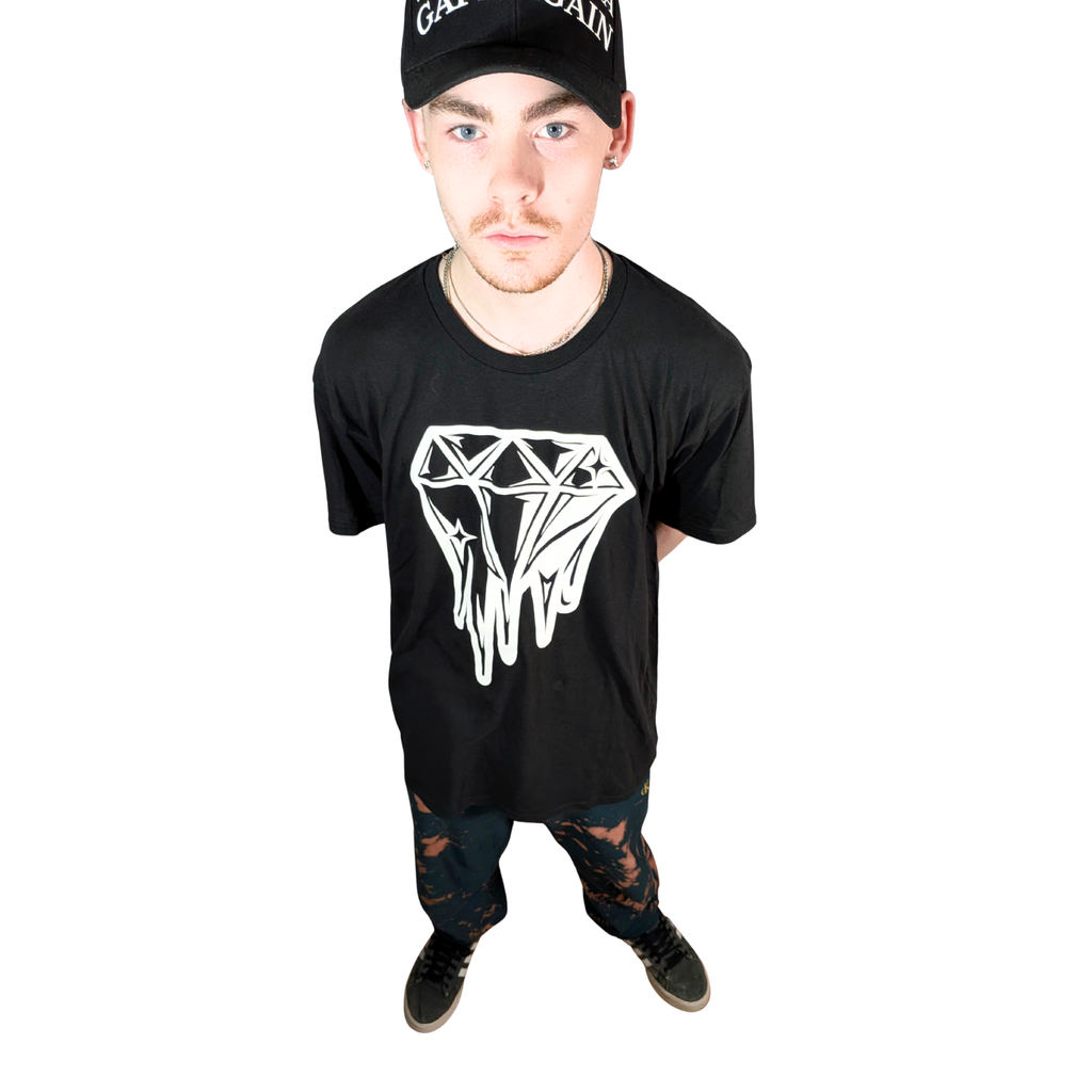 Diamond Drip Streetwear Graphic T-Shirt