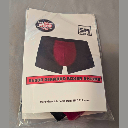 Hustle boxer brief sample sale alternate view.