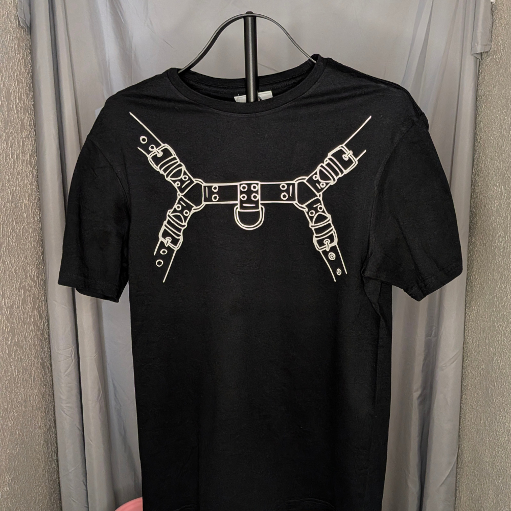 Leather Harness Graphic T-Shirt