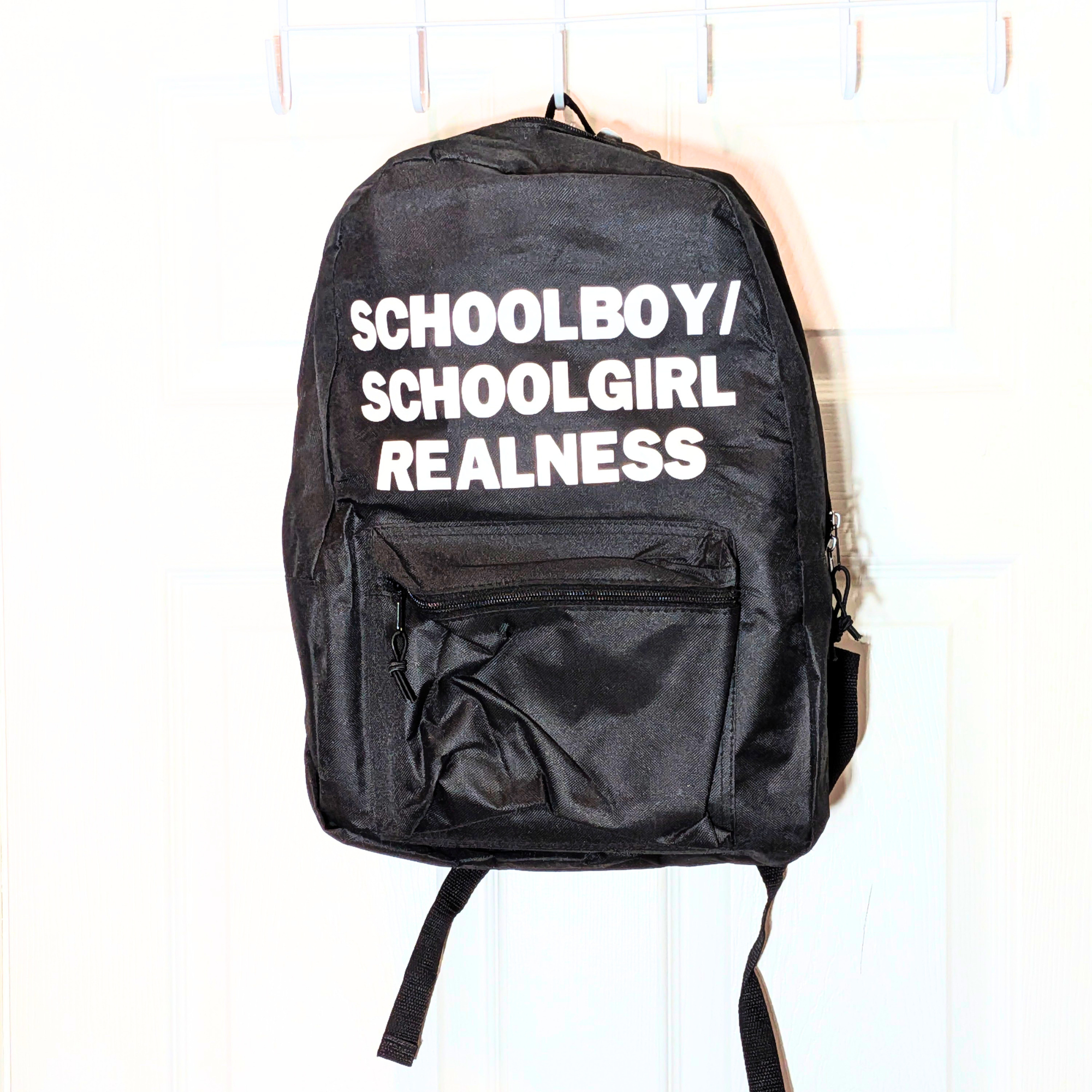 Schoolboy/Schoolgirl REALNESS Backpack -  Black