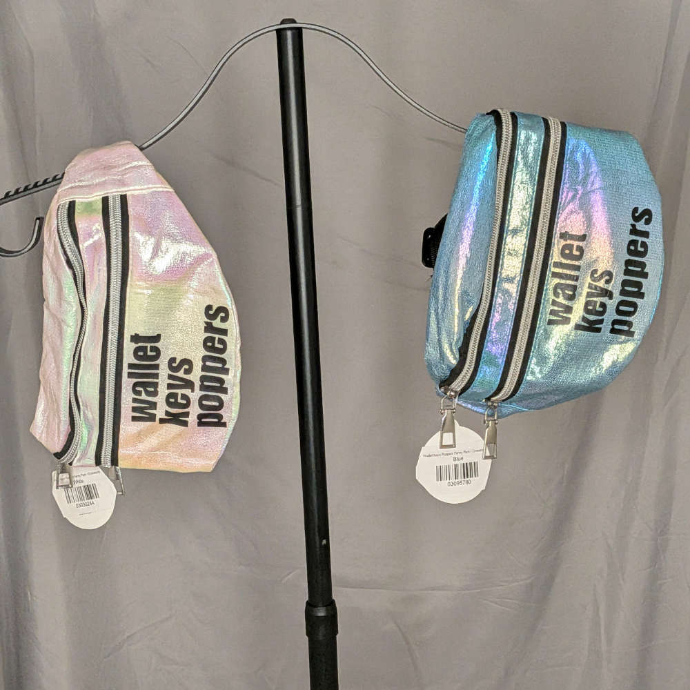 Wallet Keys Poppers Fanny Pack / Crossbody - Multicolor