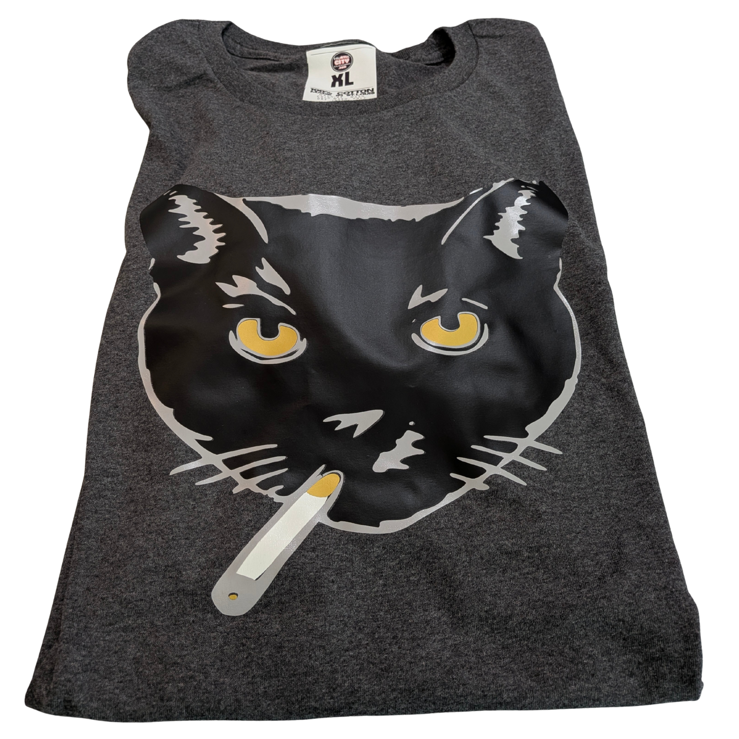 Smoking Kitty T-Shirt