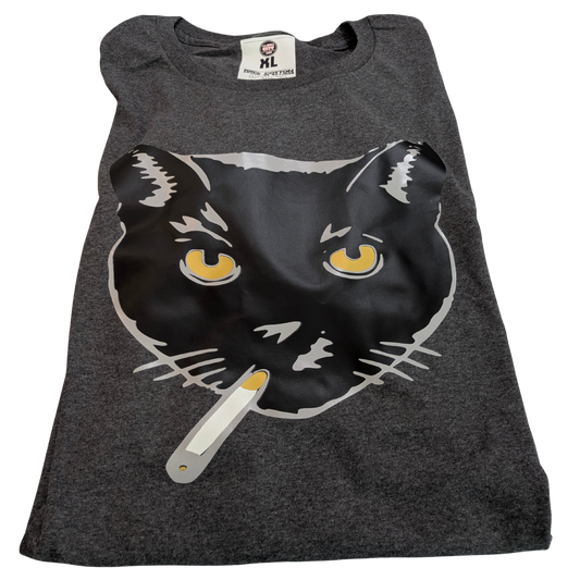 Smoking Kitty T-Shirt