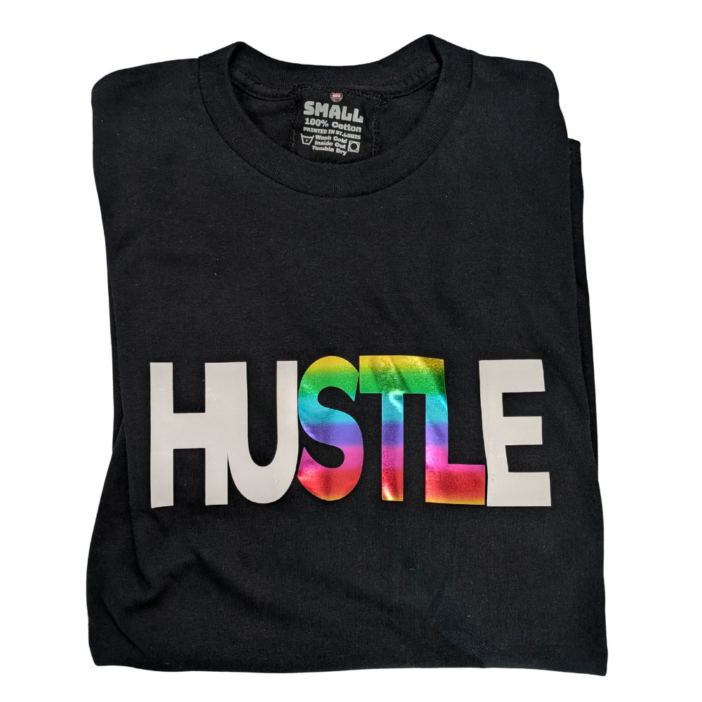 Hustle Pride Graphic T-Shirt