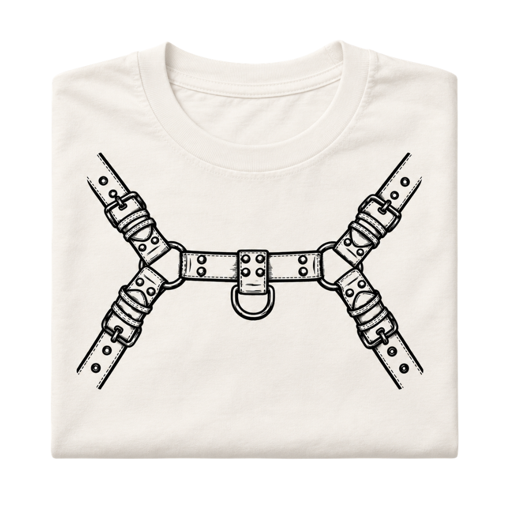 Leather Harness Graphic T-Shirt