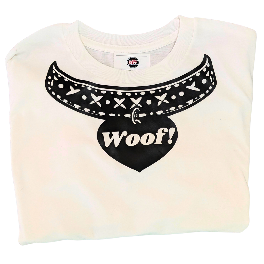 Pup Collar Streetwear Graphic T-Shirt