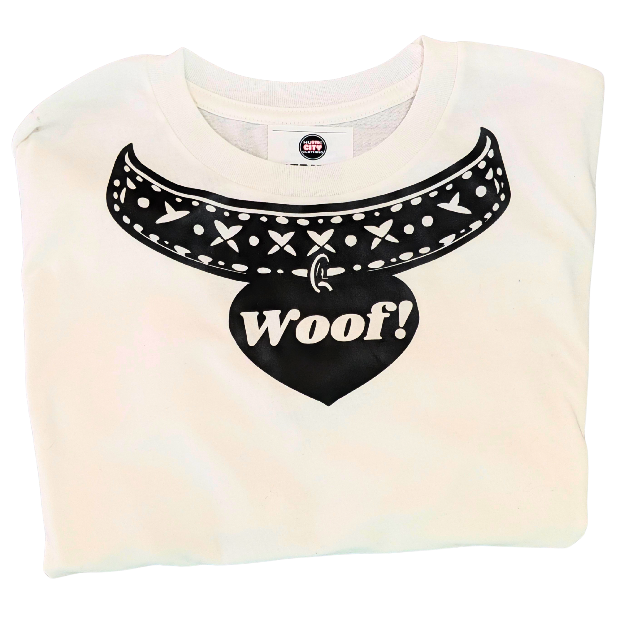 Pup Collar Streetwear Graphic T-Shirt