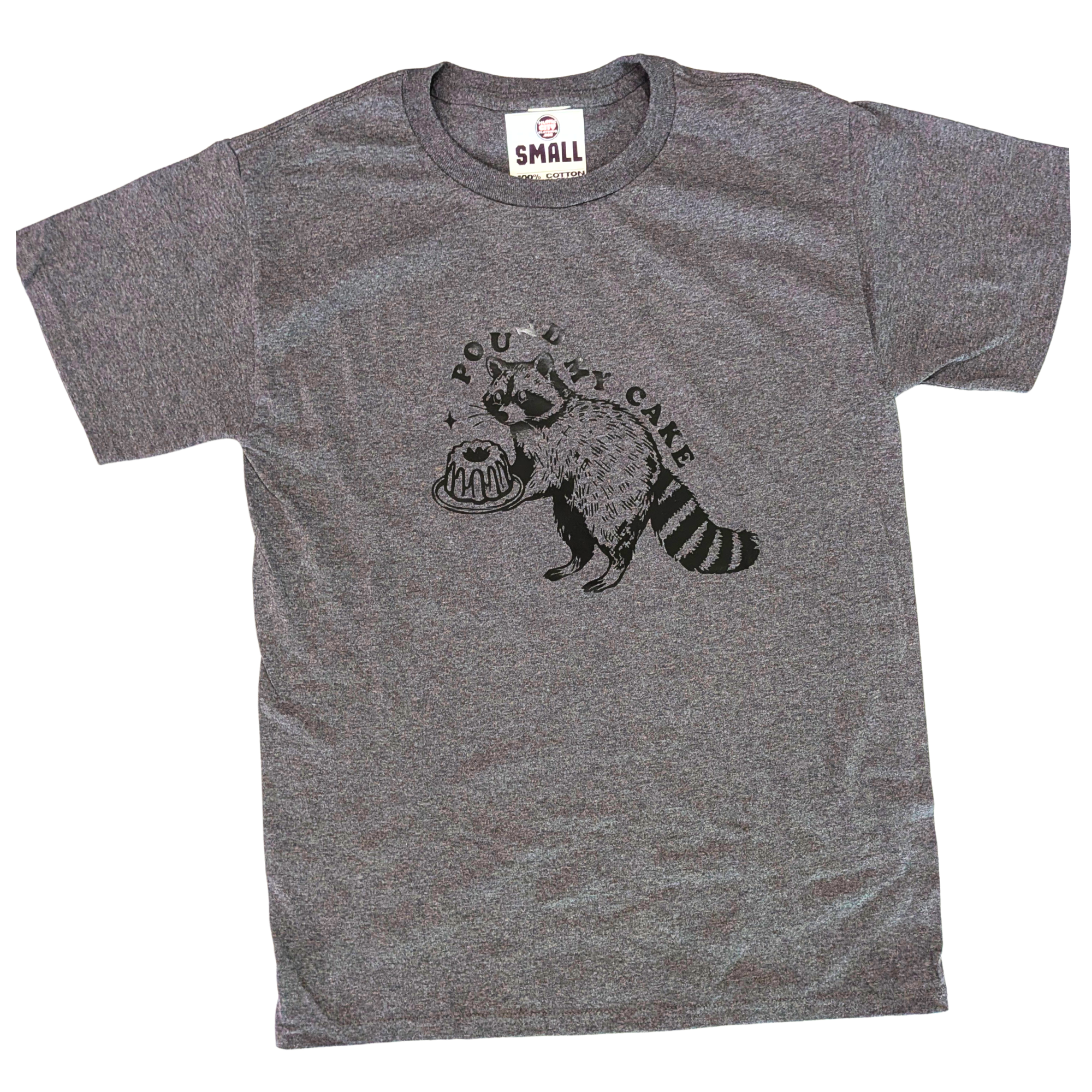 Raccoon Cake Graphic T-Shirt