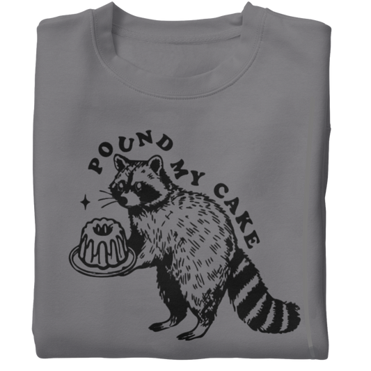 Raccoon Cake Graphic T-Shirt
