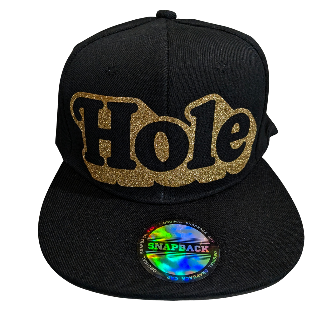 Hole hat alternate product photo.