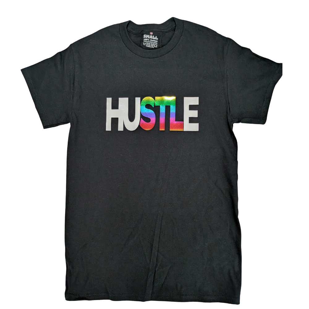 Hustle Pride Graphic T-Shirt
