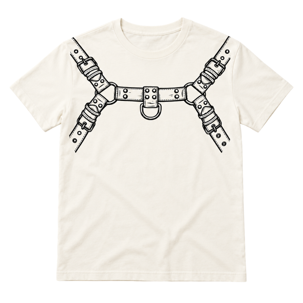 Leather Harness Graphic T-Shirt