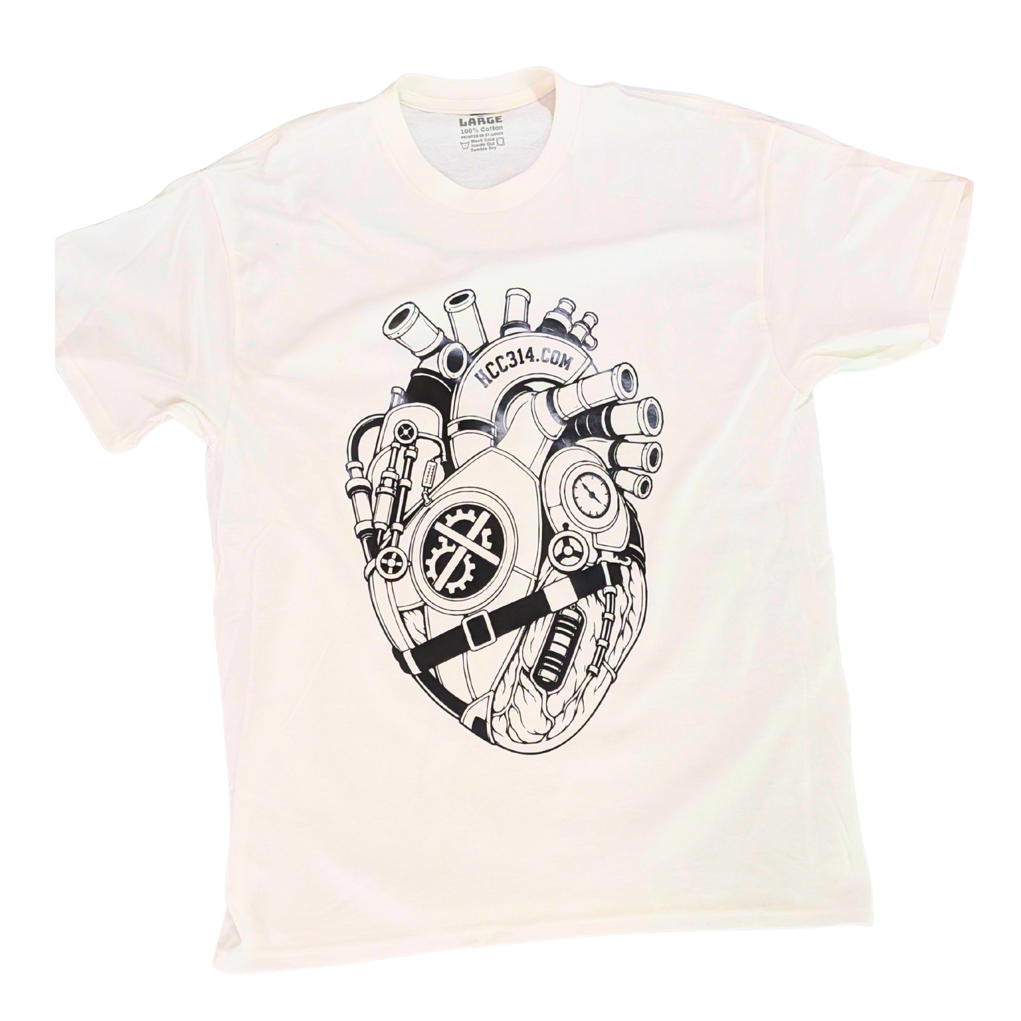 Elastic Heart Graphic T-Shirt
