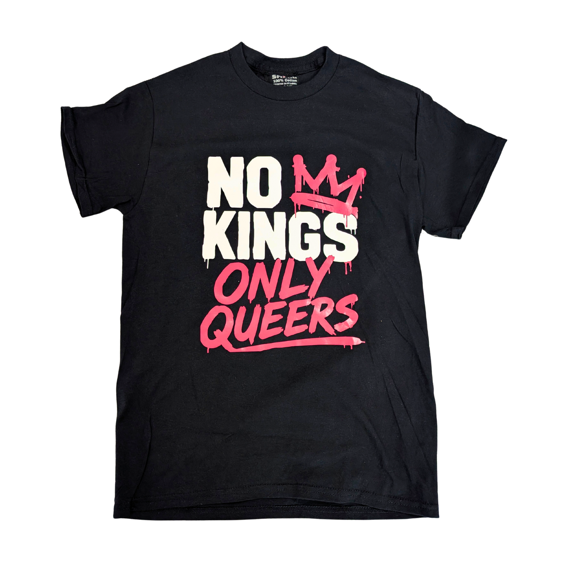 No Kings Only Queers Graphic T-Shirt