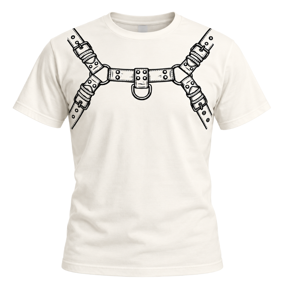 Leather Harness Graphic T-Shirt