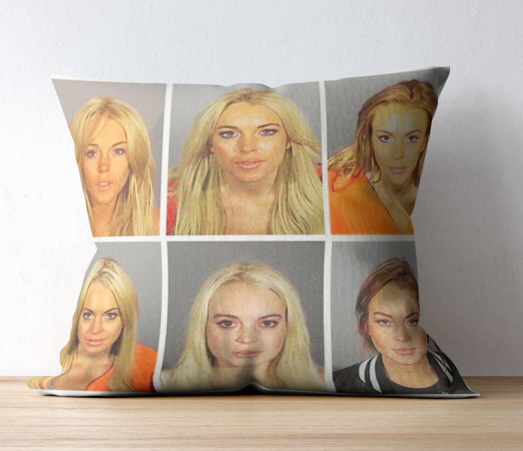 Custom Mugshot Pillow