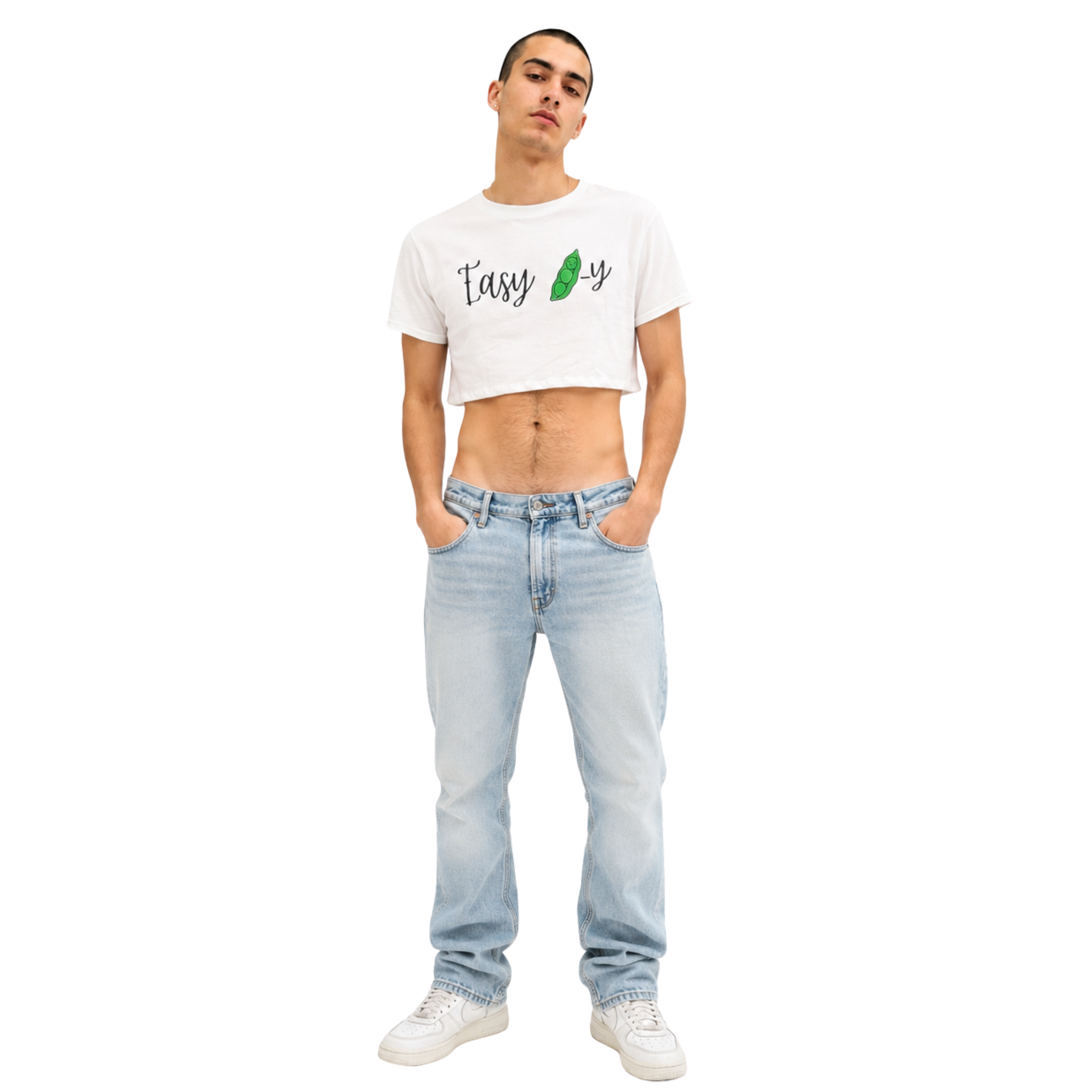 Easy Peasy Graphic Crop-Top