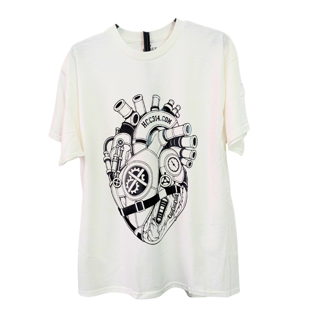 Elastic Heart Graphic T-Shirt