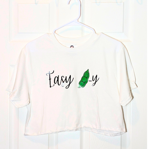 Easy Peasy crop top, size Small, sample sale photo.