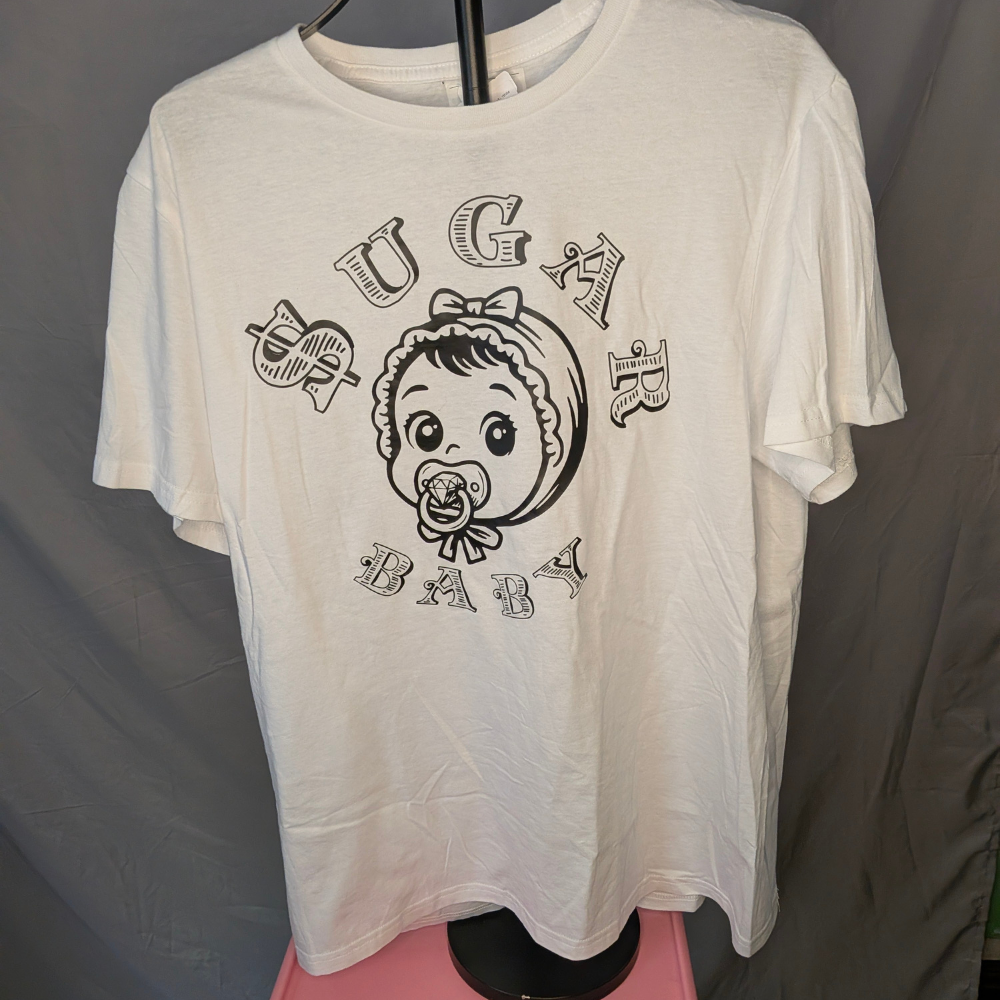 Sugar Baby T-Shirt - Small - White