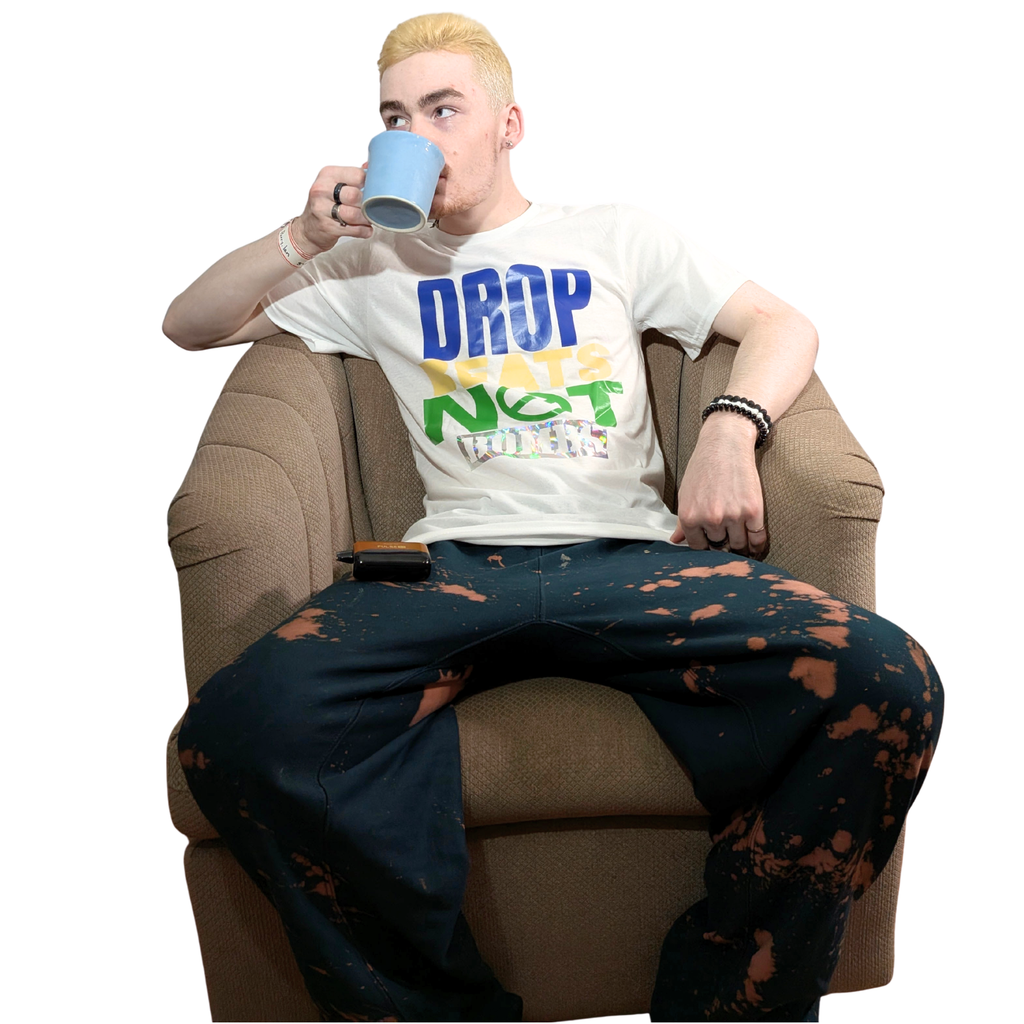 Drop Beats Not Bombs Graphic T-Shirt