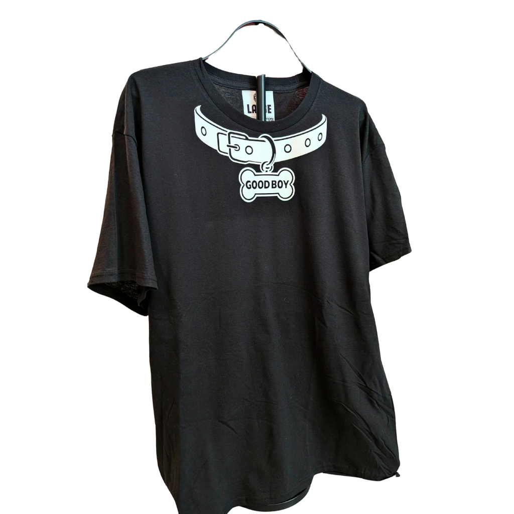 Pup Collar Streetwear Graphic T-Shirt
