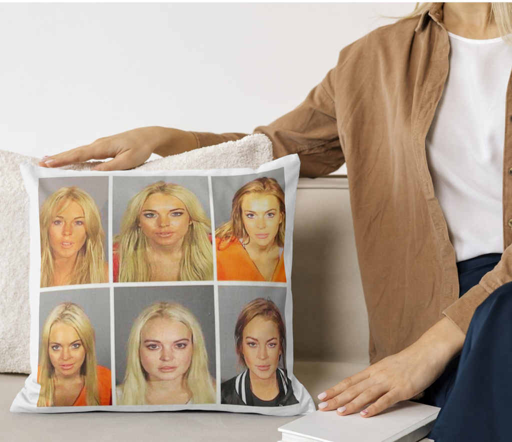 Custom Mugshot Pillow