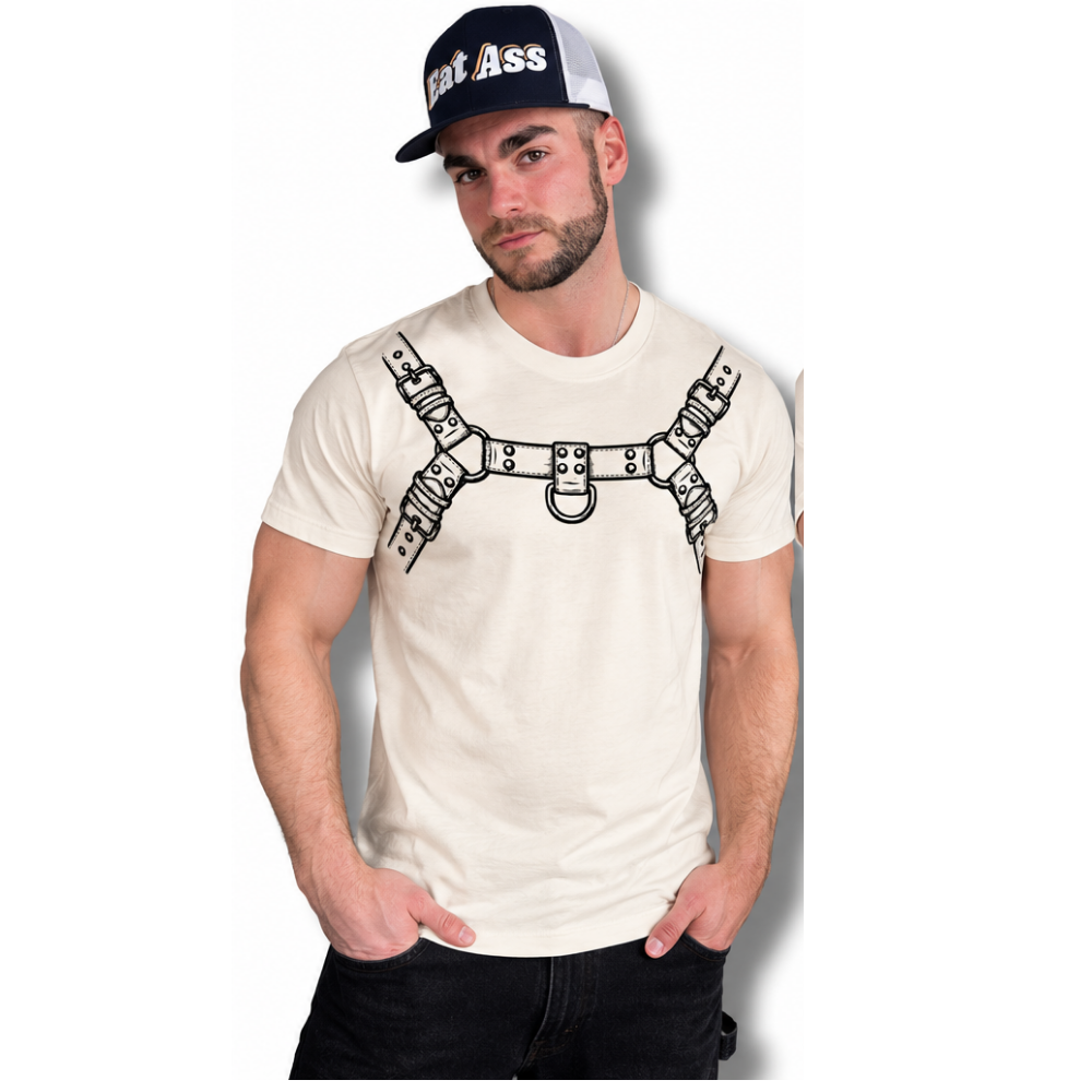 Leather Harness Graphic T-Shirt