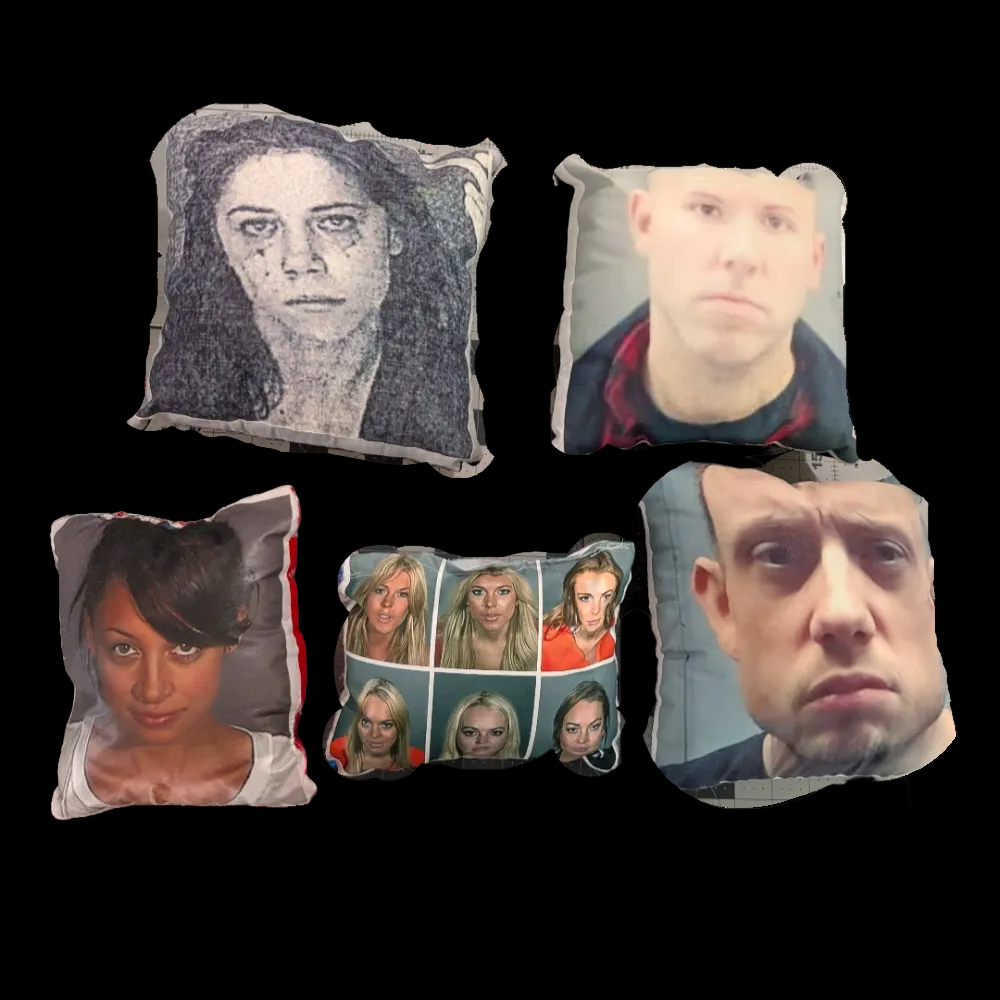 Custom Mugshot Pillow