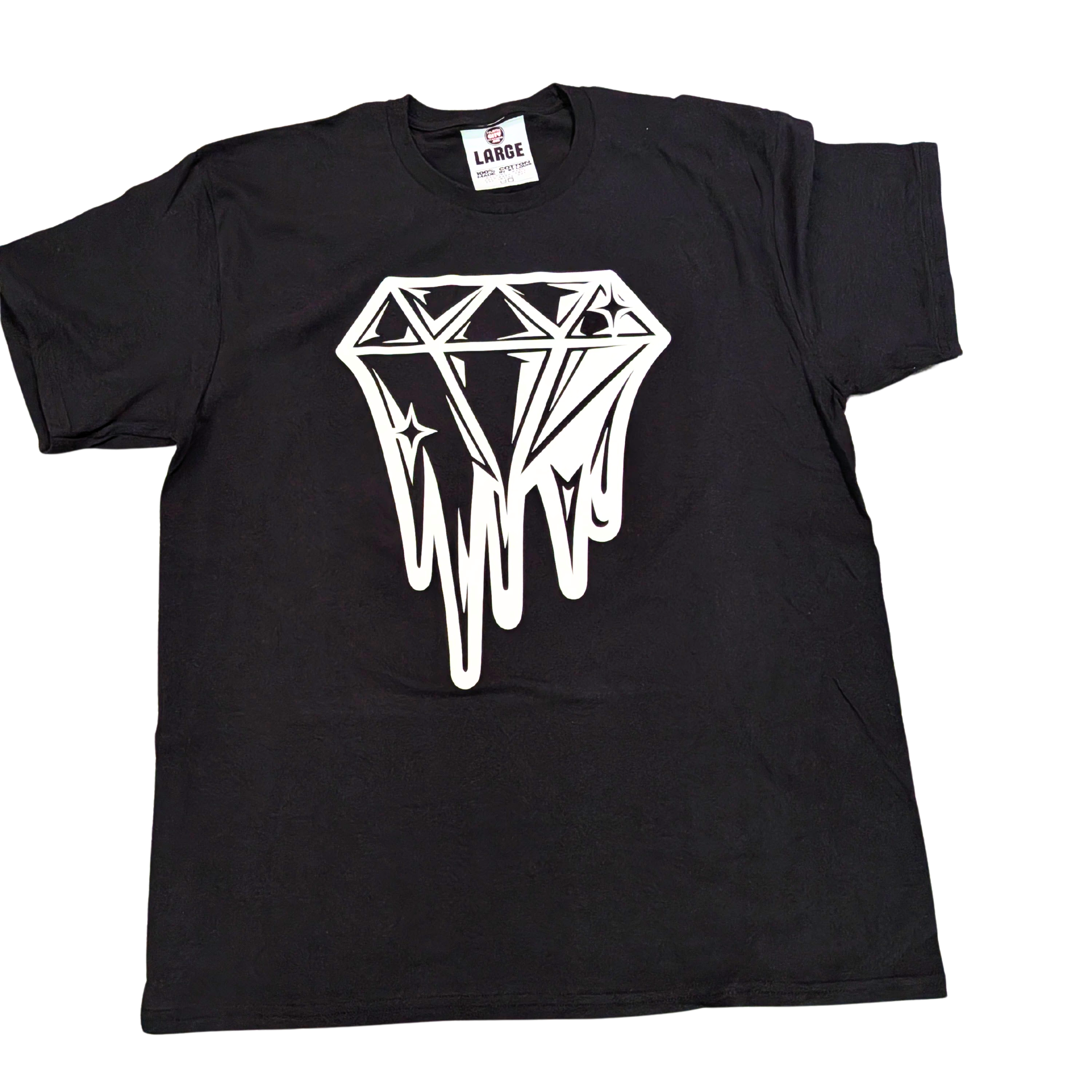 Diamond Drip Streetwear Graphic T-Shirt