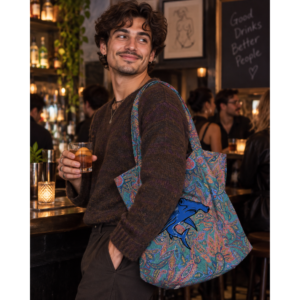 Aqua Velvet Bags — One-of-One Handmade Bags