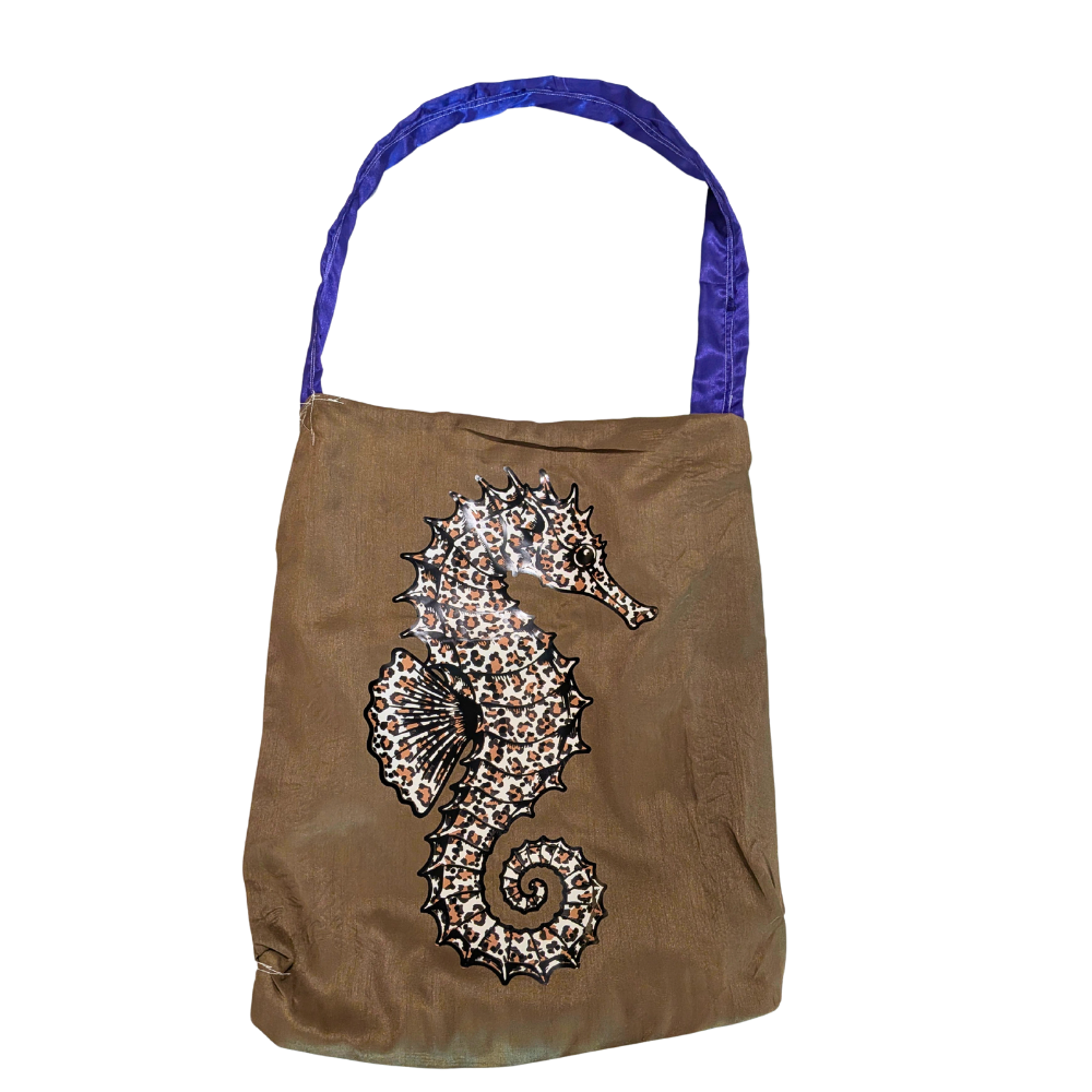 Aqua Velvet Bags — One-of-One Handmade Bags