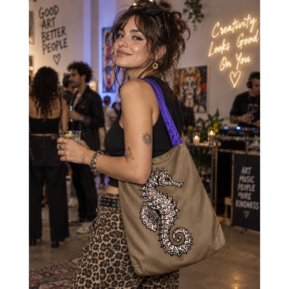 Aqua Velvet Bags — One-of-One Handmade Bags