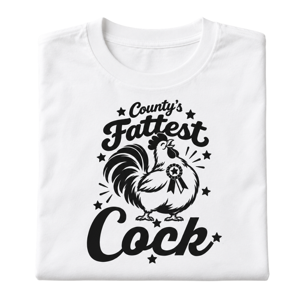 County's Fattest Cock Graphic T-Shirt