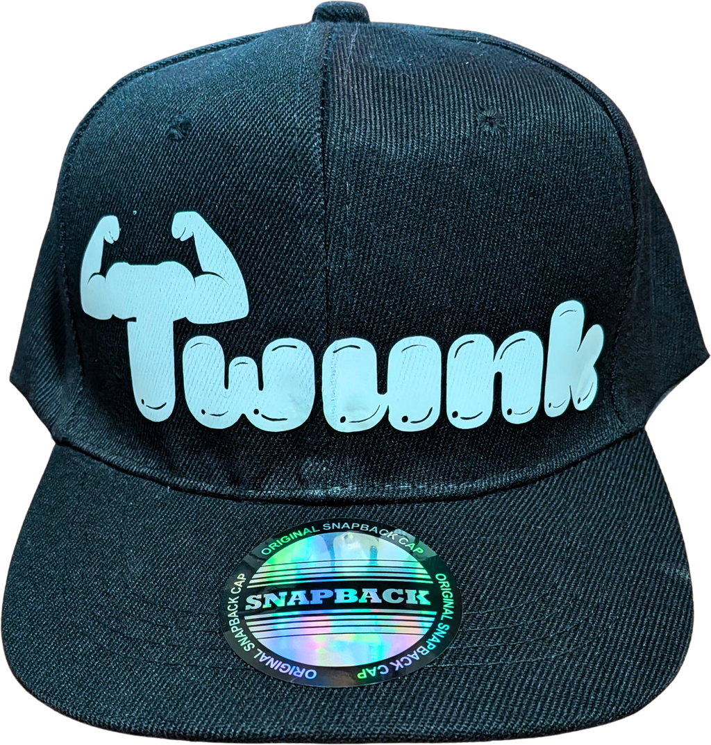 Twunk Snapback Flat Bill Hat