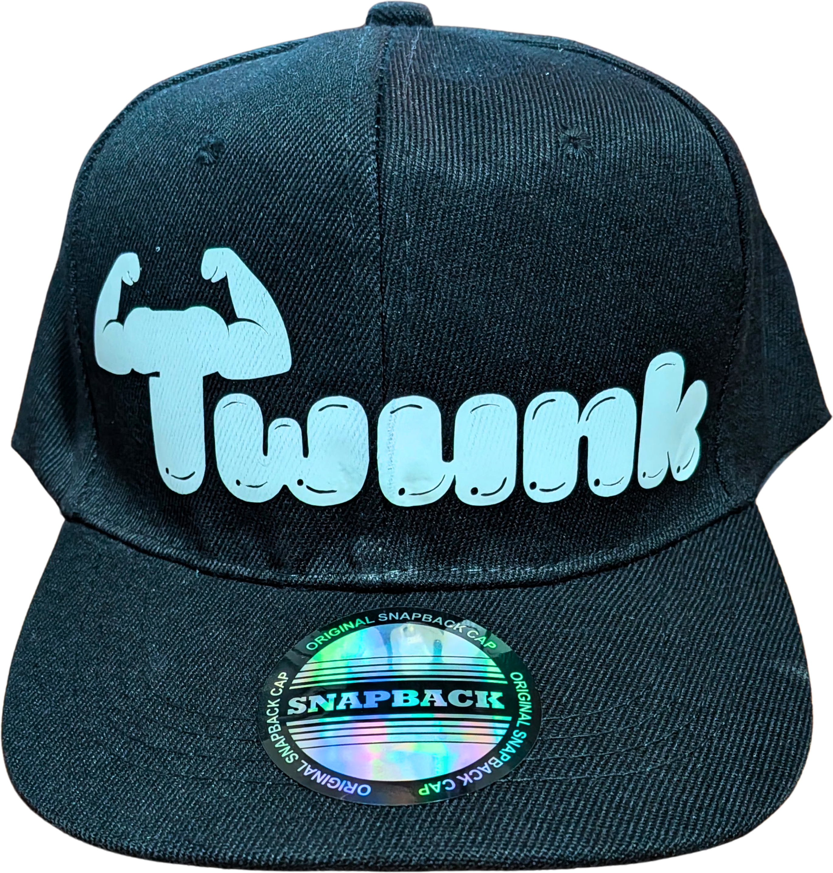 Twunk Snapback Flat Bill Hat