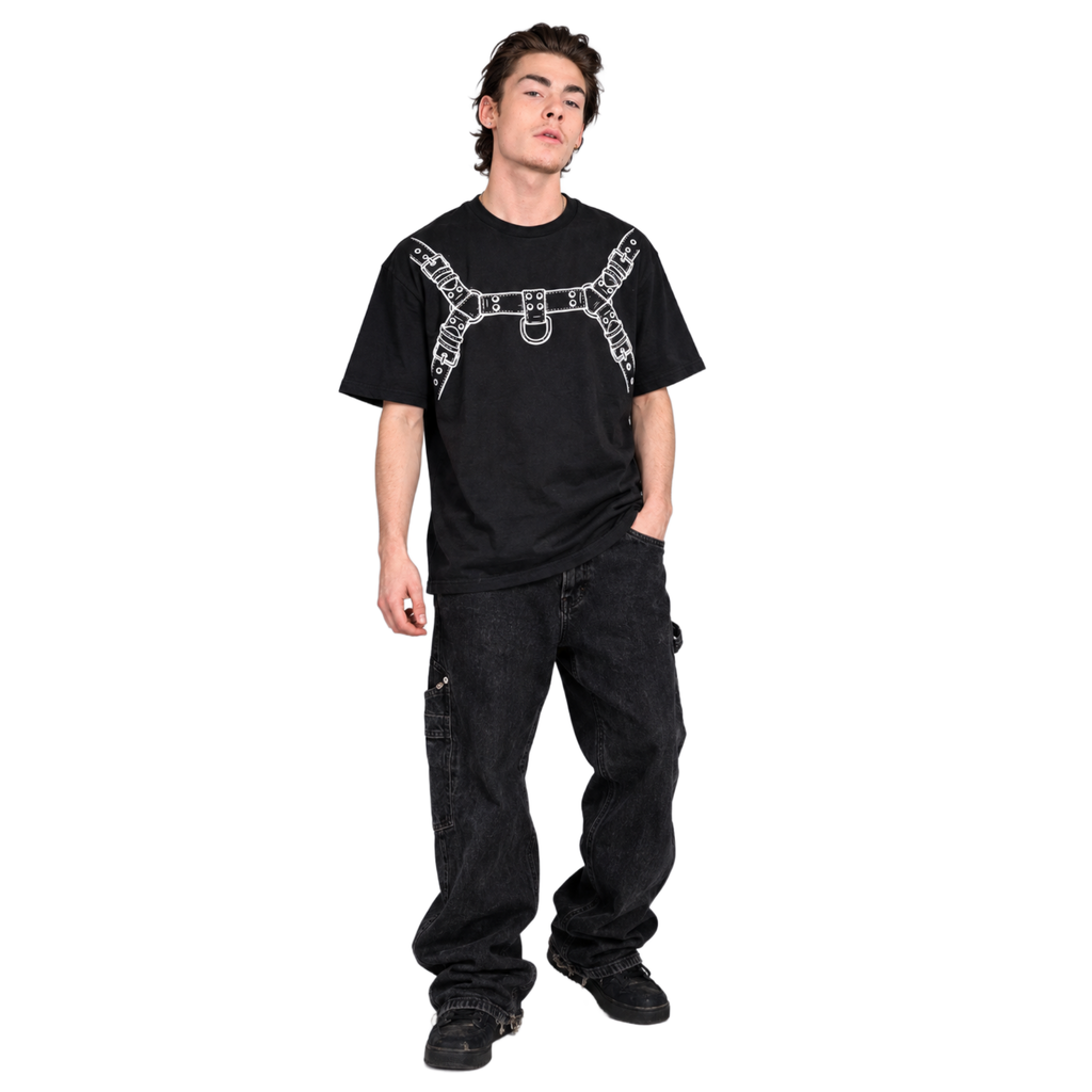 Leather Harness Graphic T-Shirt