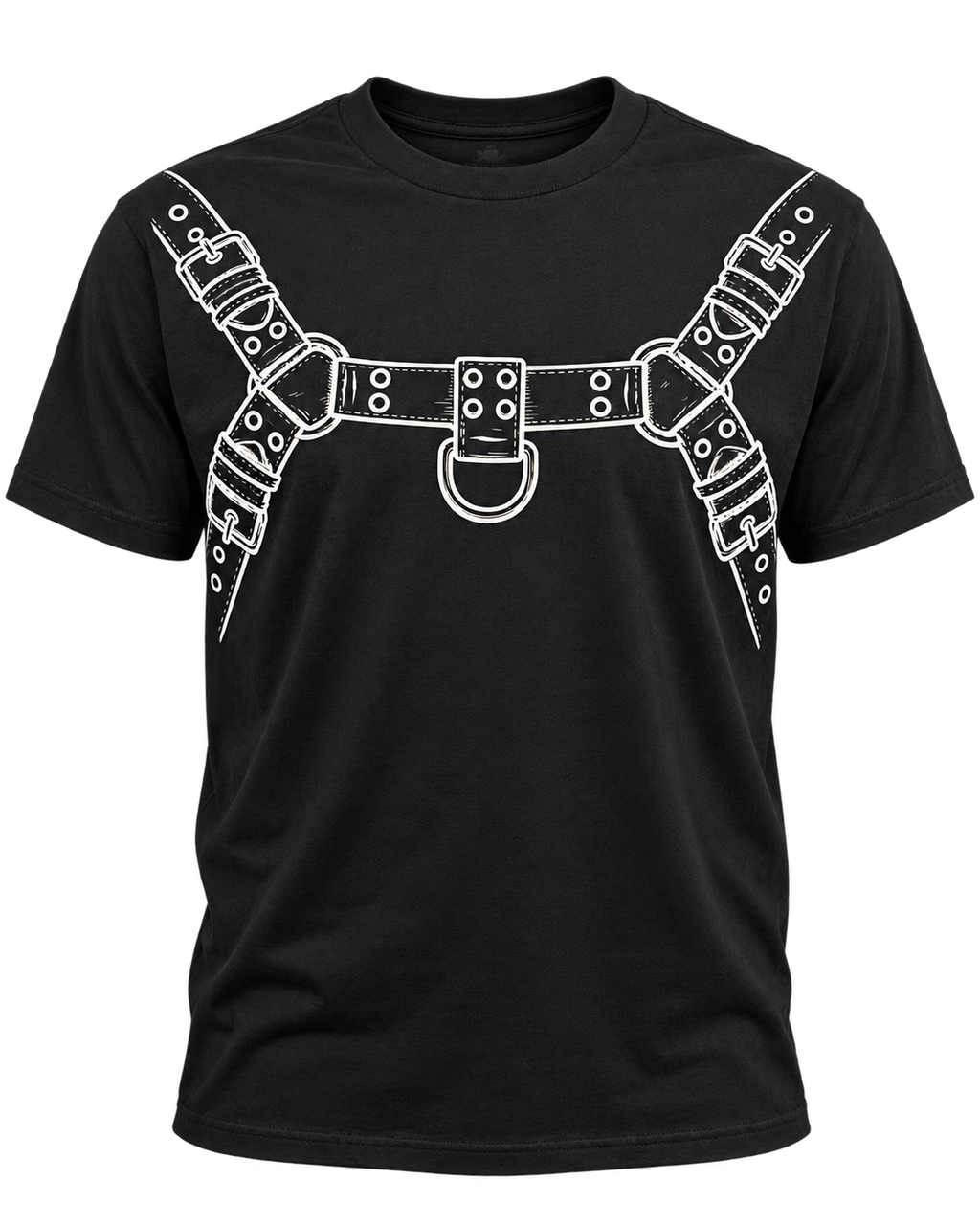 Leather Harness Graphic T-Shirt