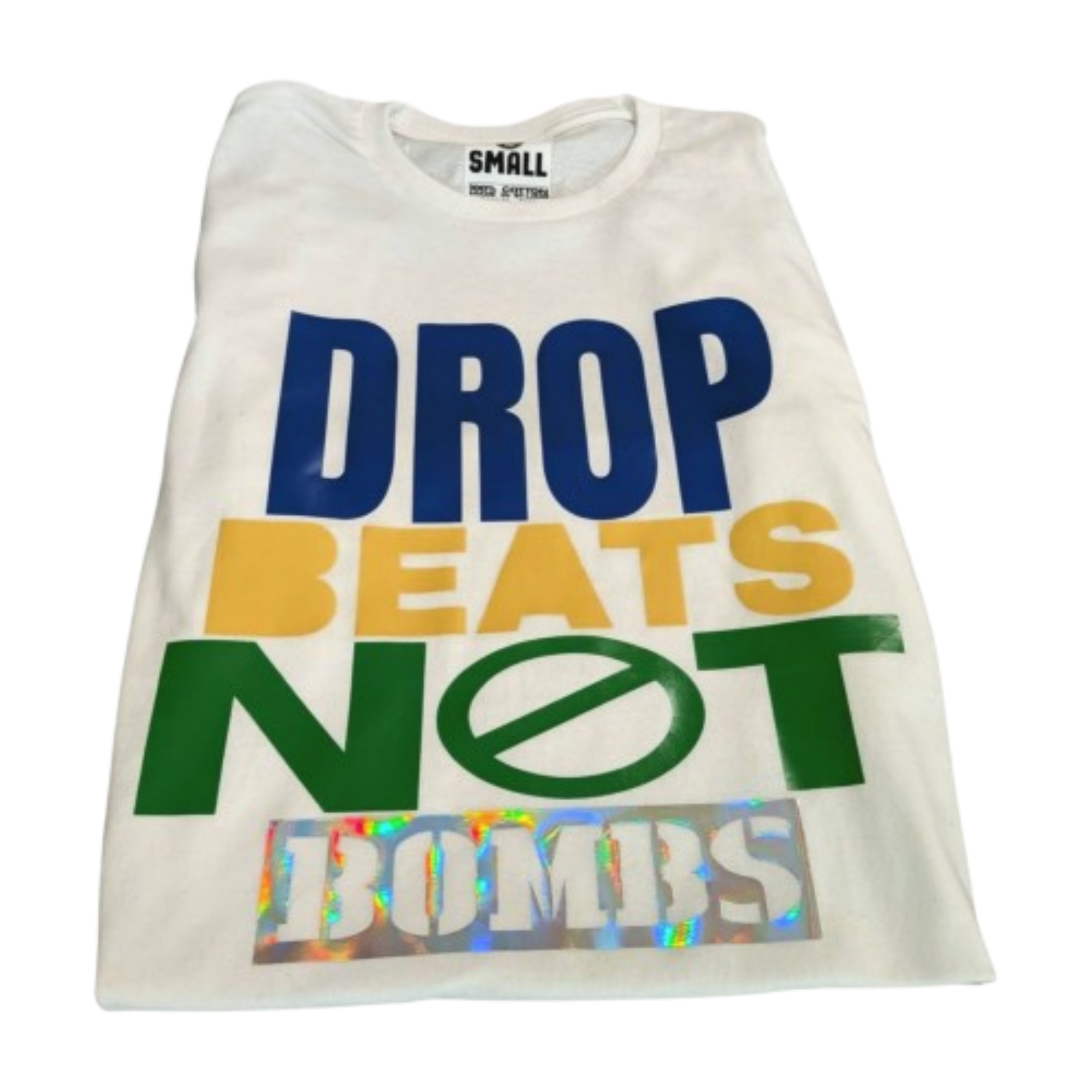 Drop Beats Not Bombs Graphic T-Shirt