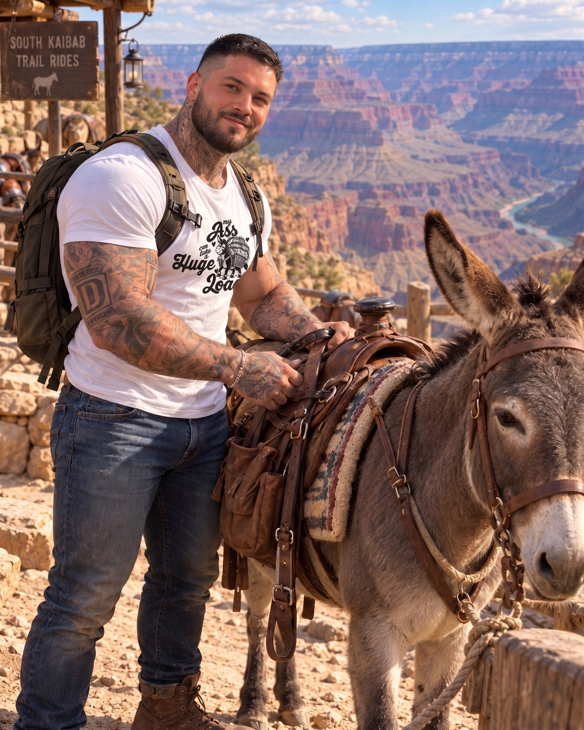 My Ass Can Take a Huge Load Graphic T-Shirt