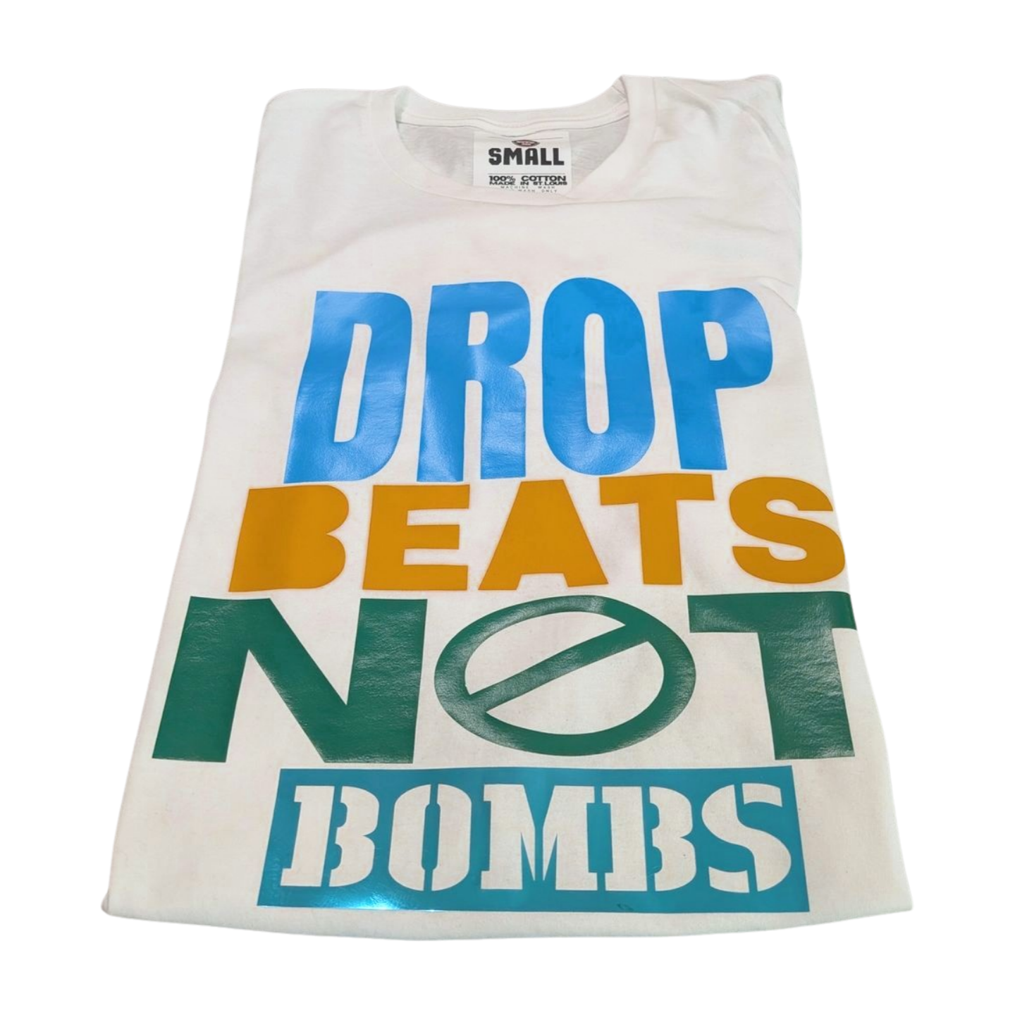 Drop Beats Not Bombs Graphic T-Shirt