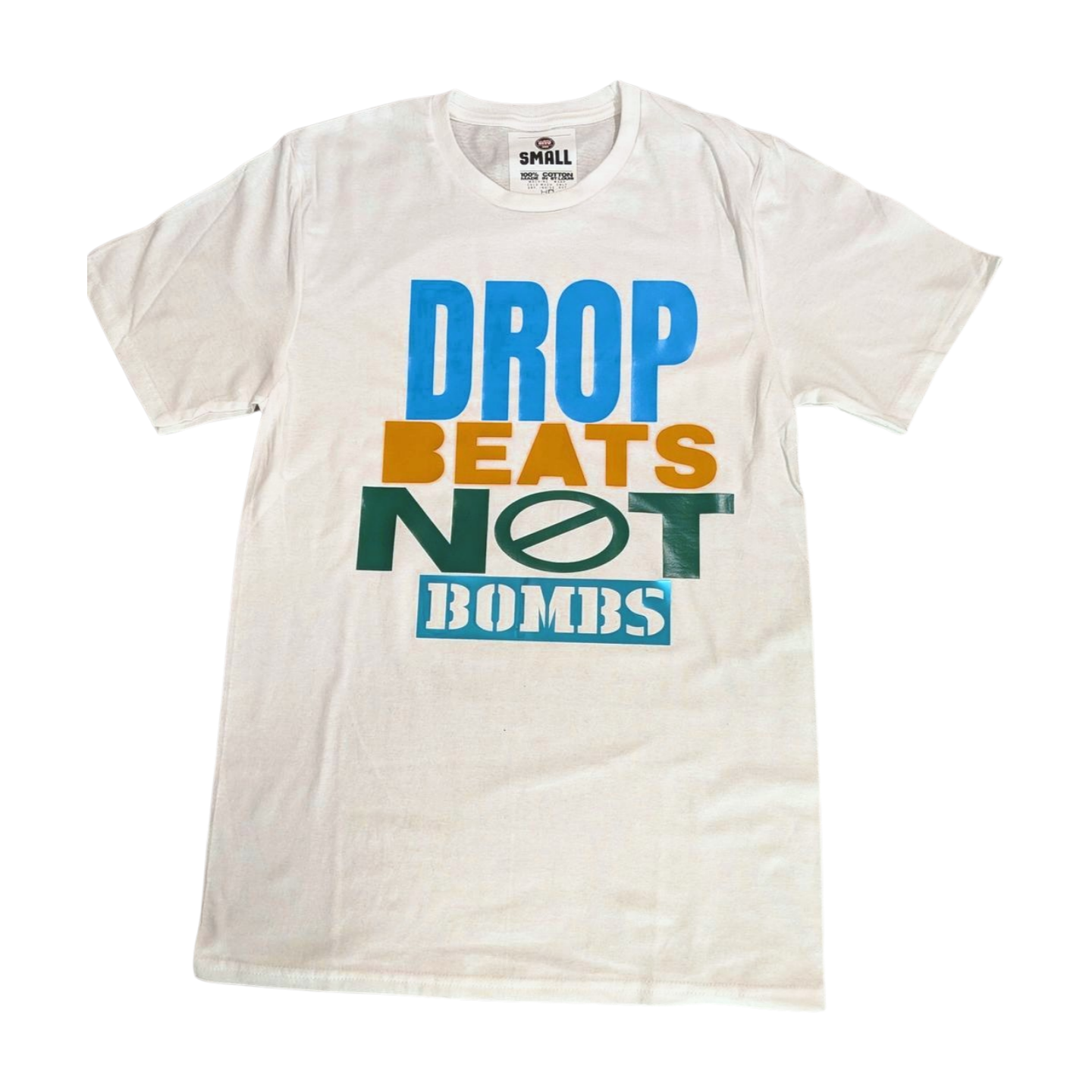 Drop Beats Not Bombs Graphic T-Shirt