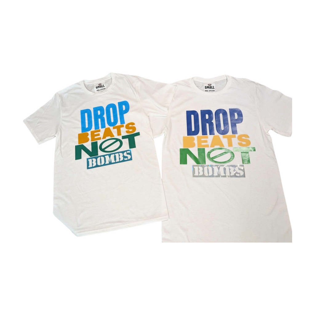 Drop Beats Not Bombs Graphic T-Shirt