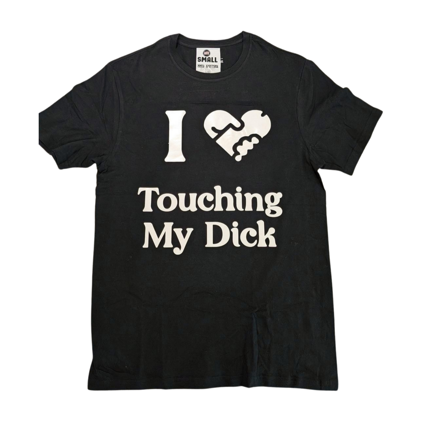 I ♥ Touching My Dick Graphic T-Shirt