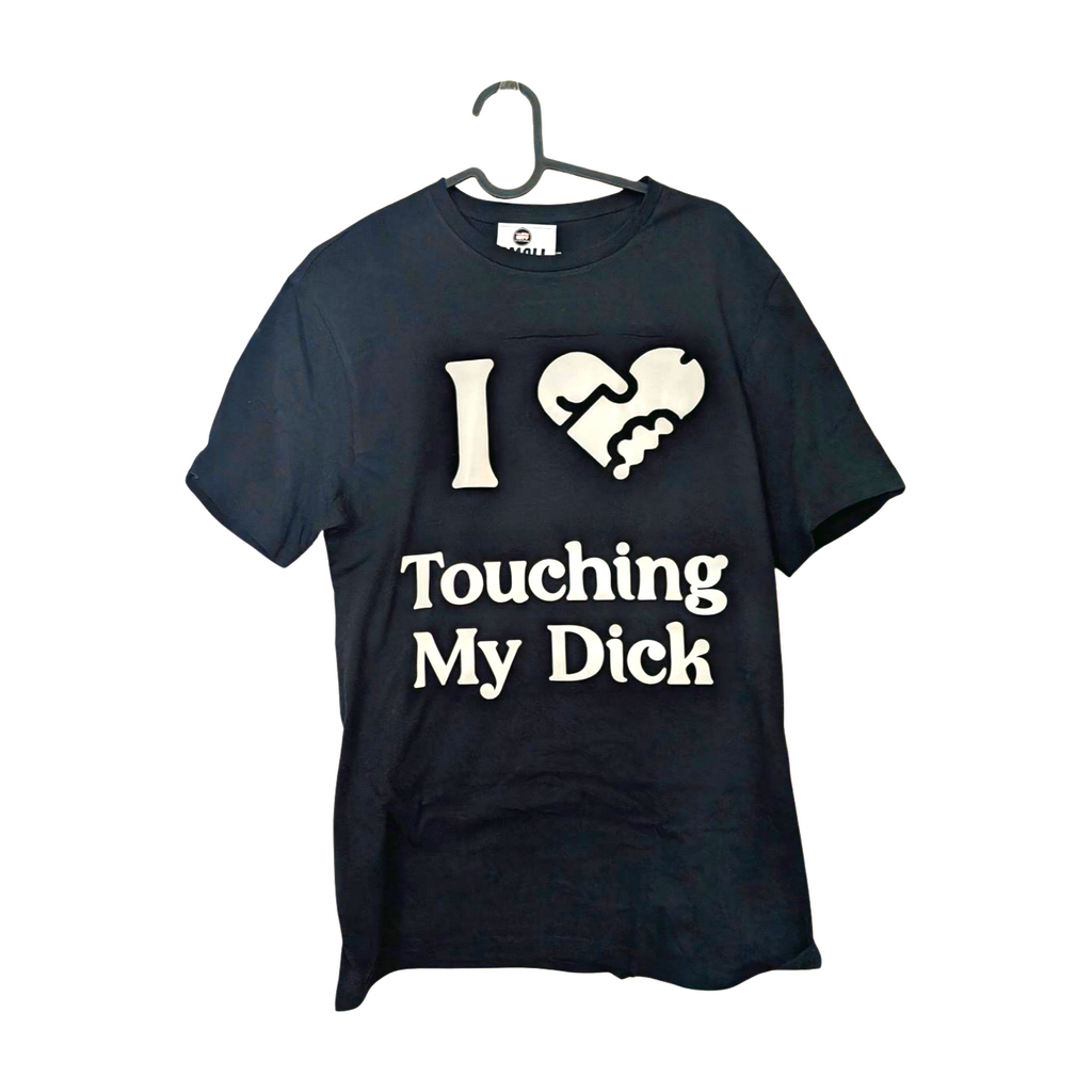 I ♥ Touching My Dick Graphic T-Shirt