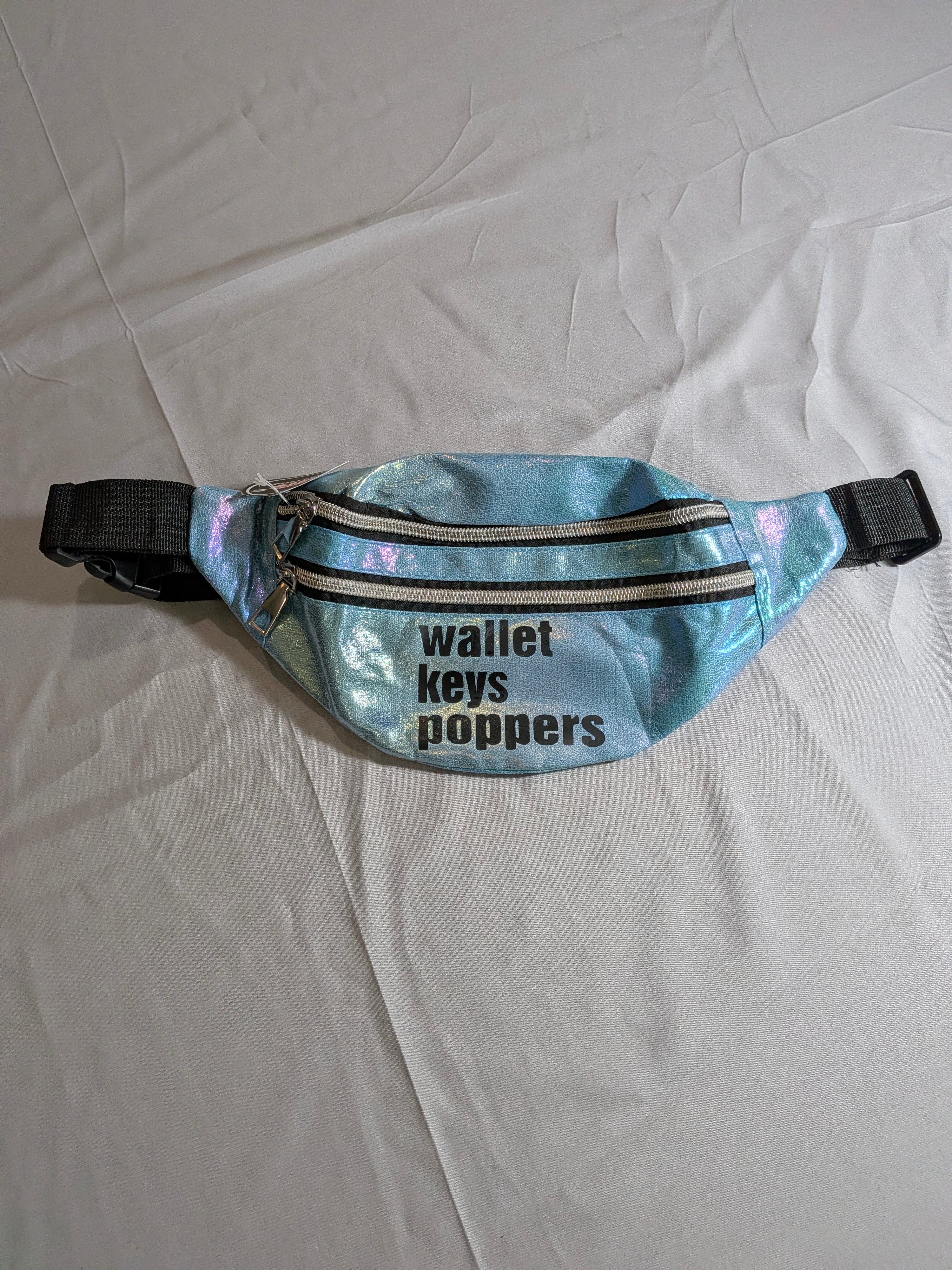 Wallet Keys Poppers Fanny Pack / Crossbody - Multicolor